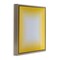 Stupell Industries Yellow Ombre Fade Framed Floater Canvas Wall Art Design by Michael Willett